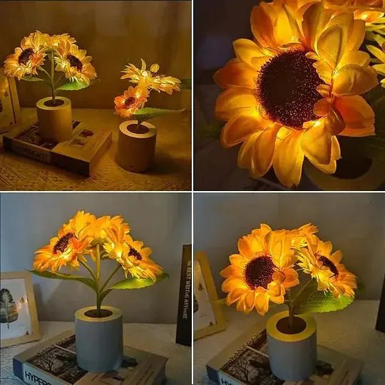 Artificial Sunflower With LED Lights