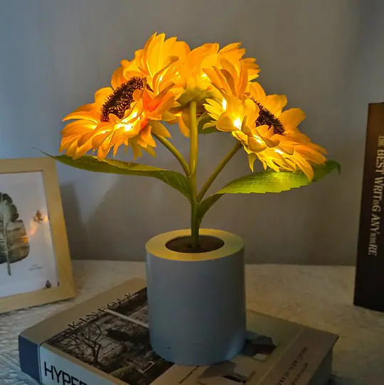 Artificial Sunflower With LED Lights