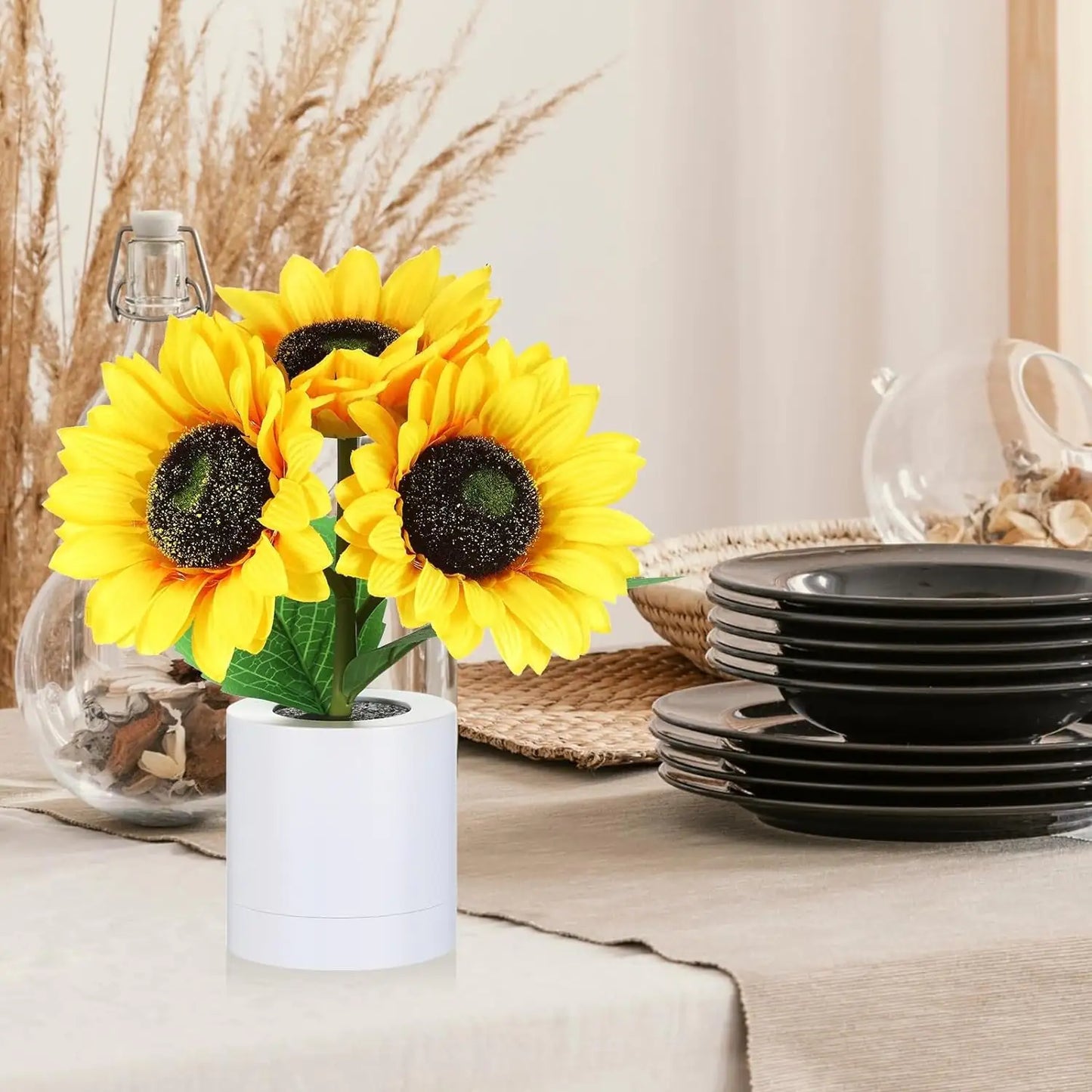 Artificial Sunflower With LED Lights