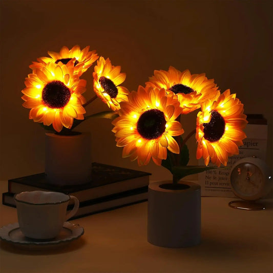 Artificial Sunflower With LED Lights